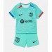 Camisa de Futebol Barcelona Jules Kounde #23 Equipamento Alternativo Infantil 2023-24 Manga Curta (+ Calças curtas)